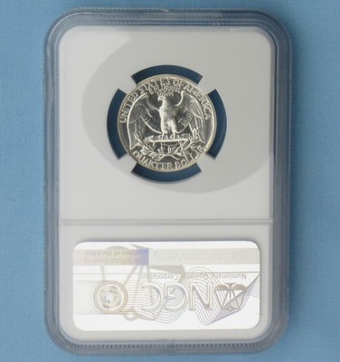 1950 NGC PF68 QA Sticker PROOF Washington Silver Quarter, Key Date coin PR68 WOW