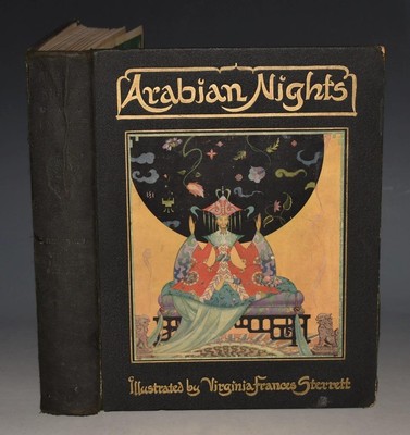Hawthorne Arabian Nights Sinbad Ali Baba Genie  Illustrated Sterrett 1928 1st US