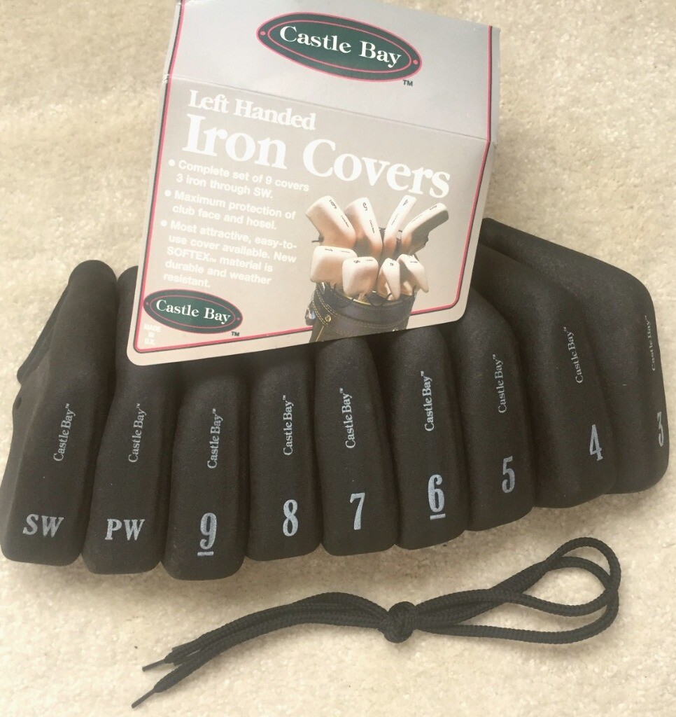 Left Hand Rubber Golf club iron head covers 3SW in Chesser, Edinburgh Gumtree