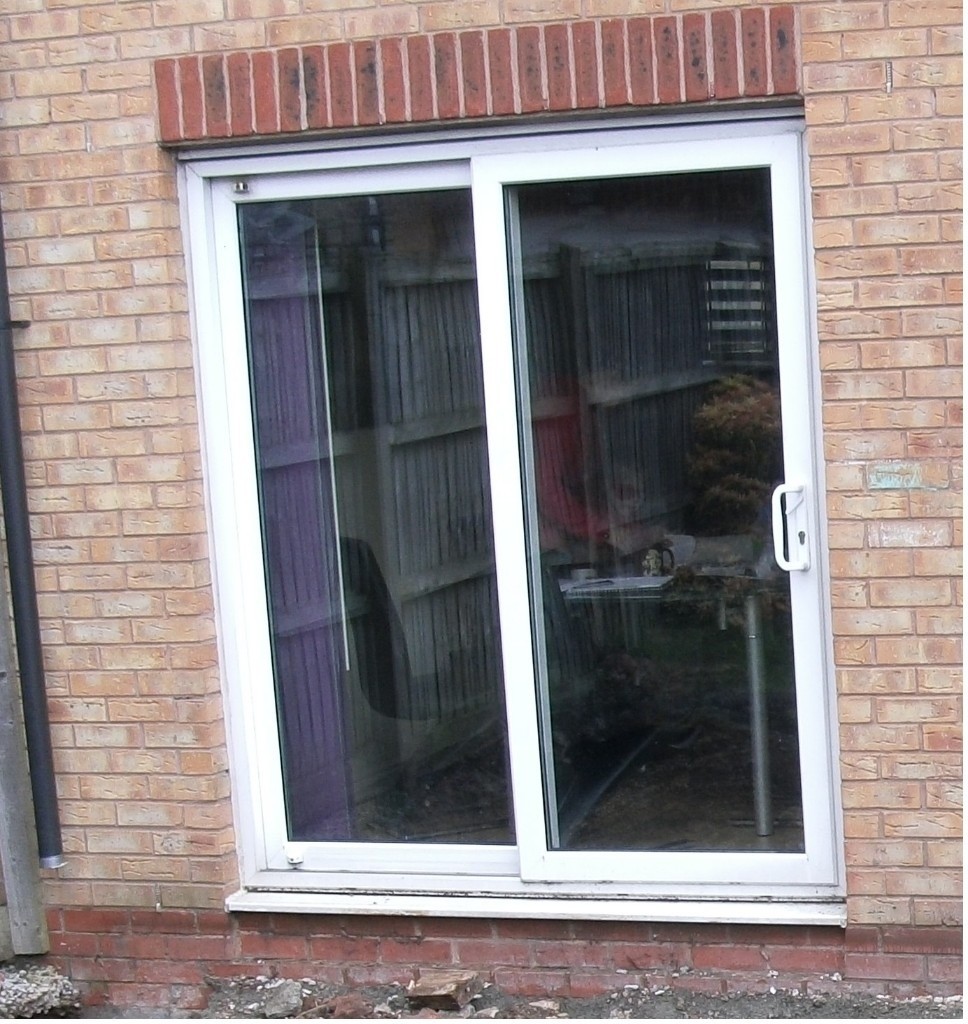 Sliding White PVC Patio Doors in Leigh, Manchester Gumtree