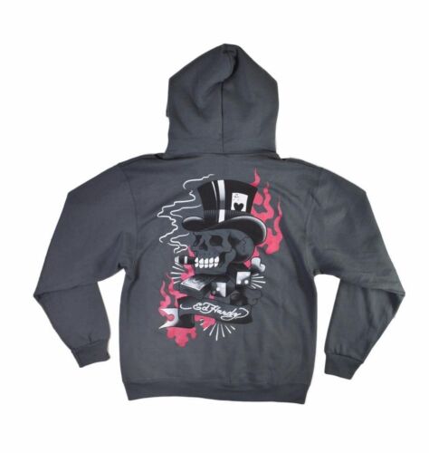 Unknown London x Ed hardy Washed Snake Zip Hoodie L - Brand Unknown London x Ed hardy Washed Snake Zip Hoodie L - Brand