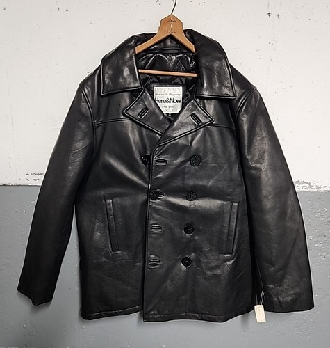 U.S. 740N Pea Jacket ベージュ 38 Vintage SCHOTT NYC U.S. Pea coat Sailor Jacket 740N BLACK