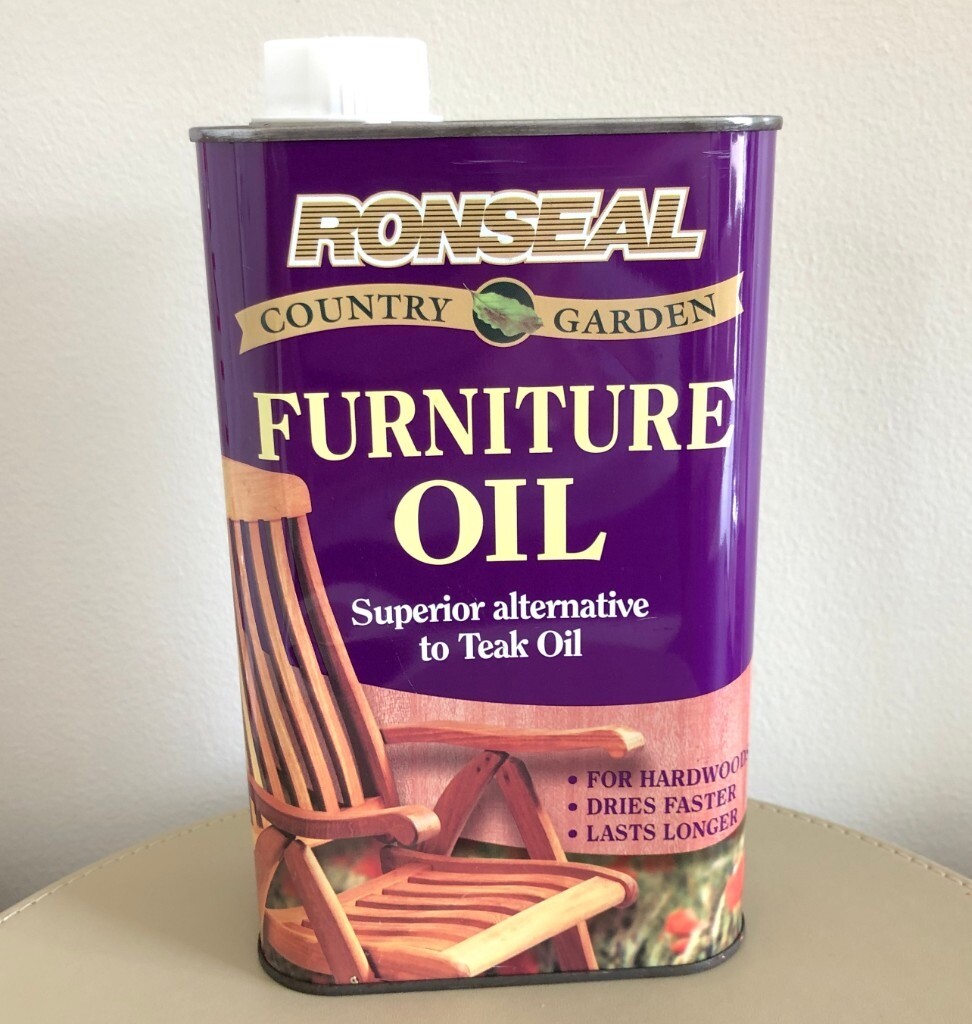 Ronseal Country Garden Outdoor furniture oil, unopened tin. 1 Litre