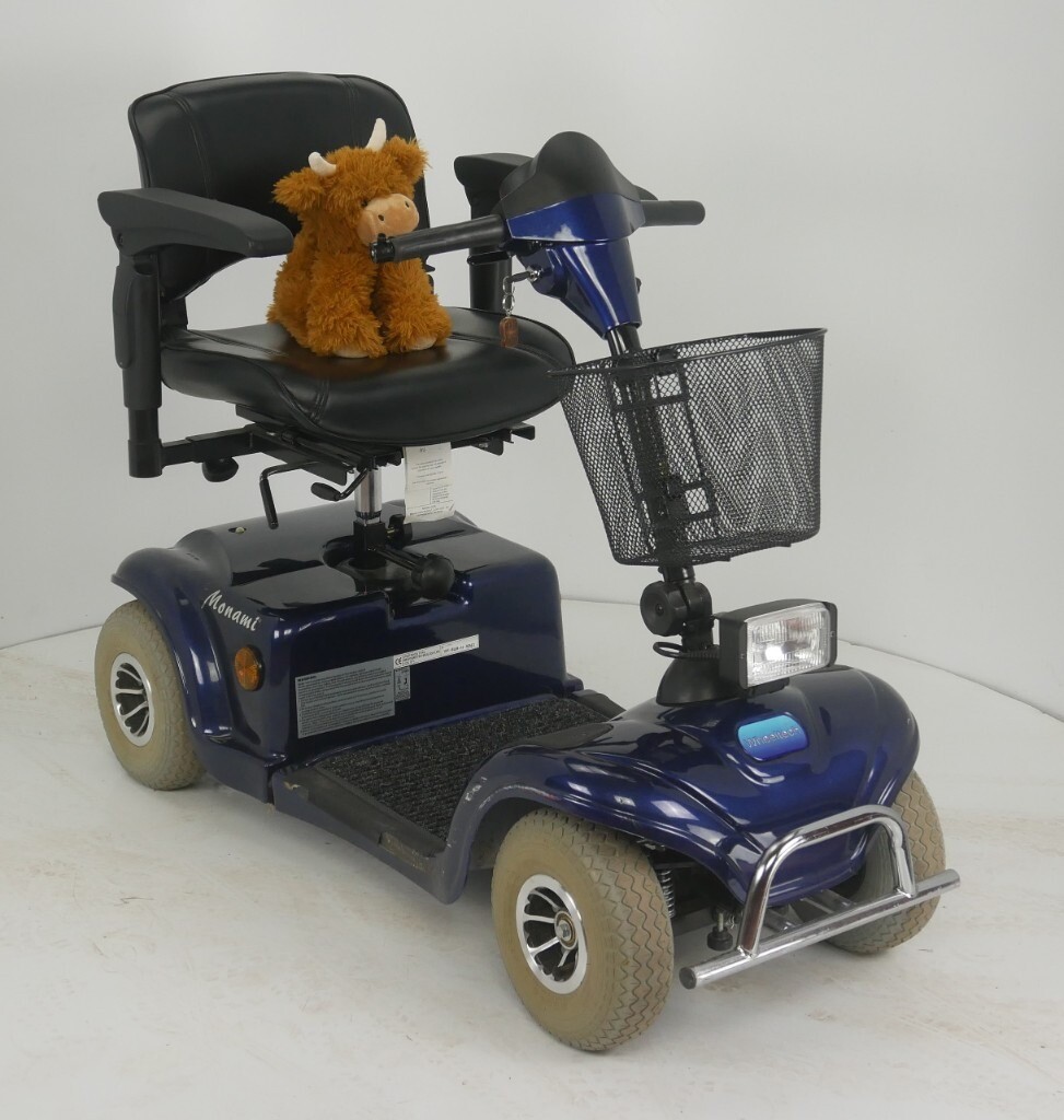 Wheeltech Monami small pavement mobility scooter in East End, Glasgow