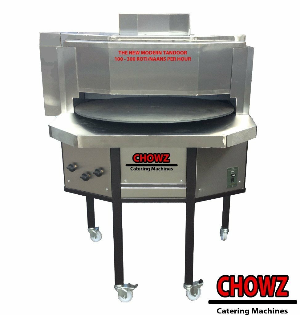 COMMERCIAL AUTOMATIC ROTARY TANDOOR OVEN/ ROTI NAAN OVEN 30” DISC in