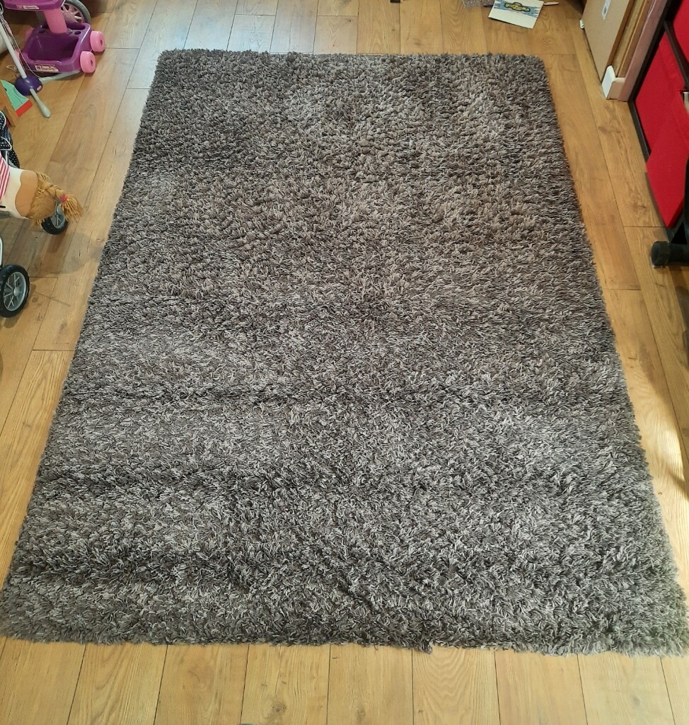 B&Q 'Colours' Shaggy Rug. 160 x 230cm. Lilac / light purple. in North