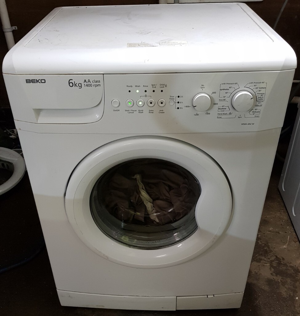 BEKO 6KG WASHING MACHINE IN GOOD WORKING ORDER in Hedge End