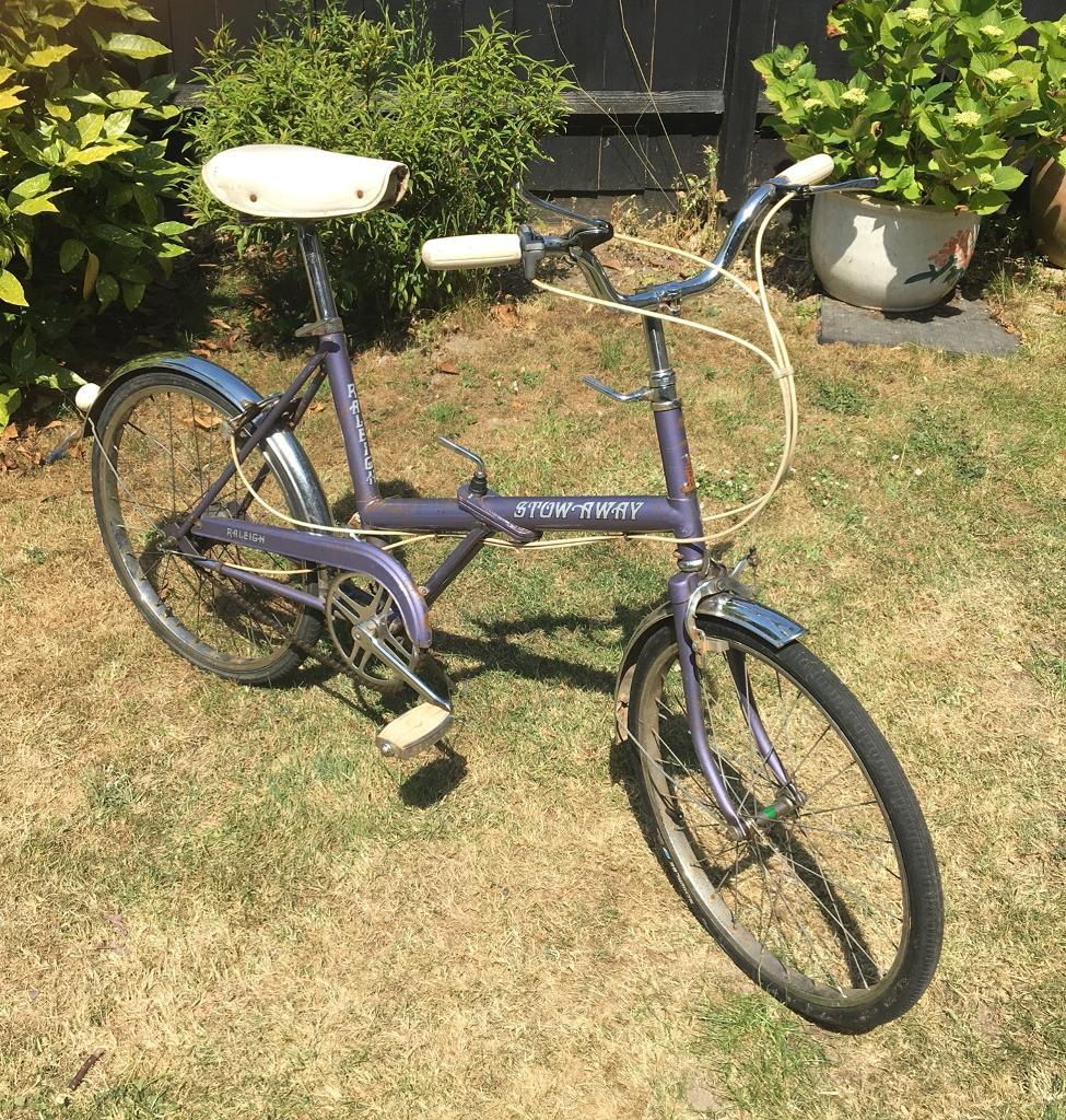 old fold up bike