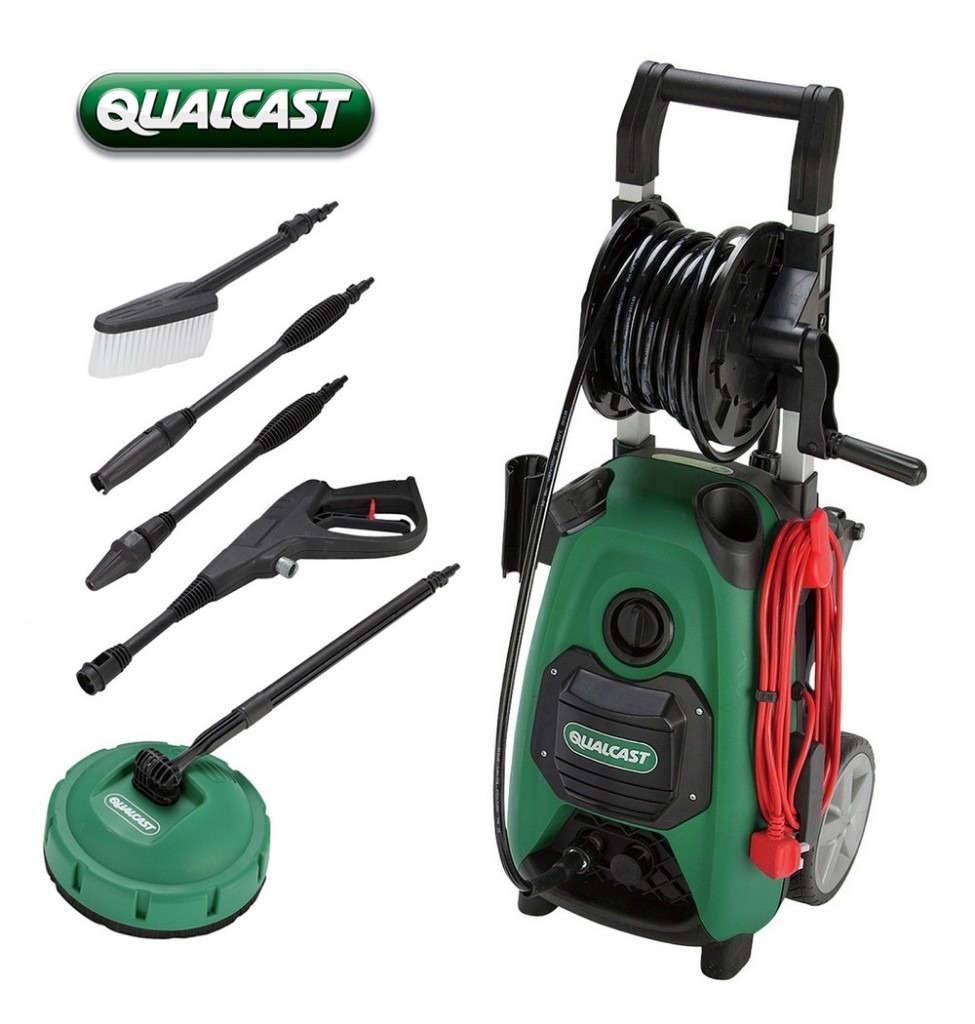 Qualcast 2000W 150bar 450 L/h Pressure Power Washer Jet Wash