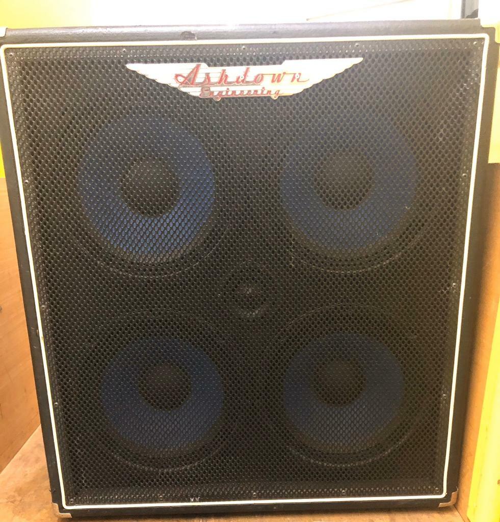 Ashdown Abm 410 Evo Iv Bass Guitar Cabinet Cab In Haringey