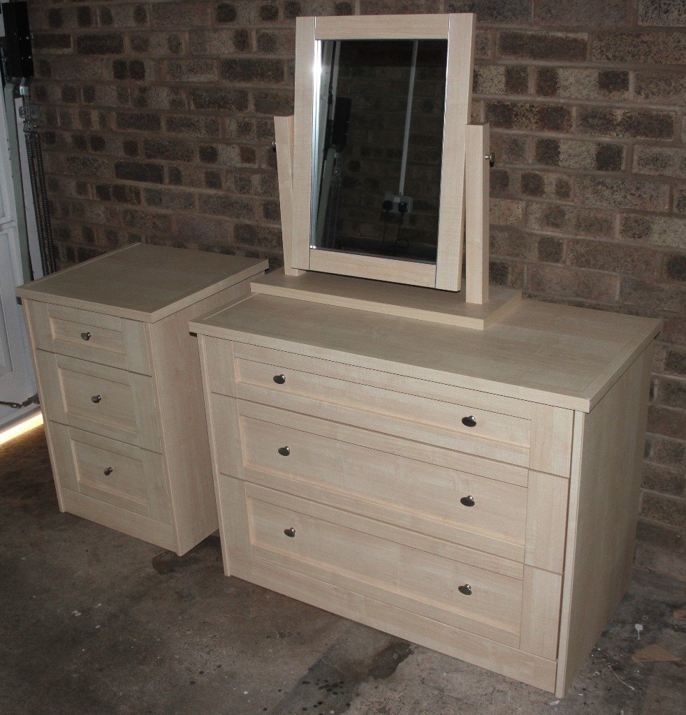 Beech finish bedroom furniture in Worcester, Worcestershire Gumtree
