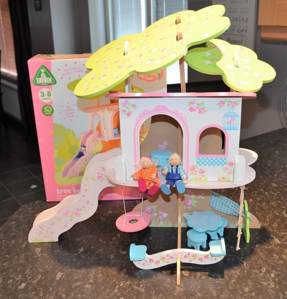 ELC Rosebud Treehouse Dolls House Like New Boxed in Kirkcaldy, Fife