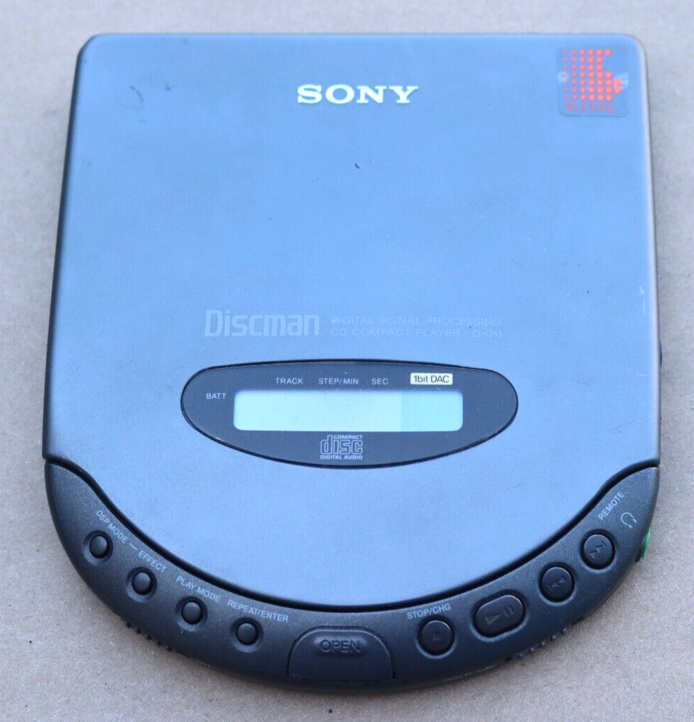 ジャンク SONY D-311 Discman ポータブルCDプレーヤー SONY Discman D
