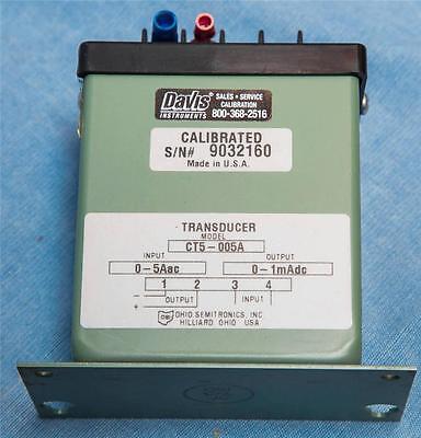 Davis 0-1mAdc 0-5 Aac CT5-005A Transducer dq