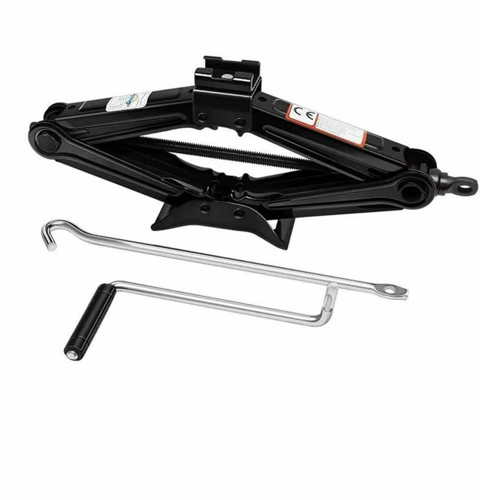 Cric Crick A Pantografo Sollevatore Manuale 2 Tonnellate Auto Ruote awe