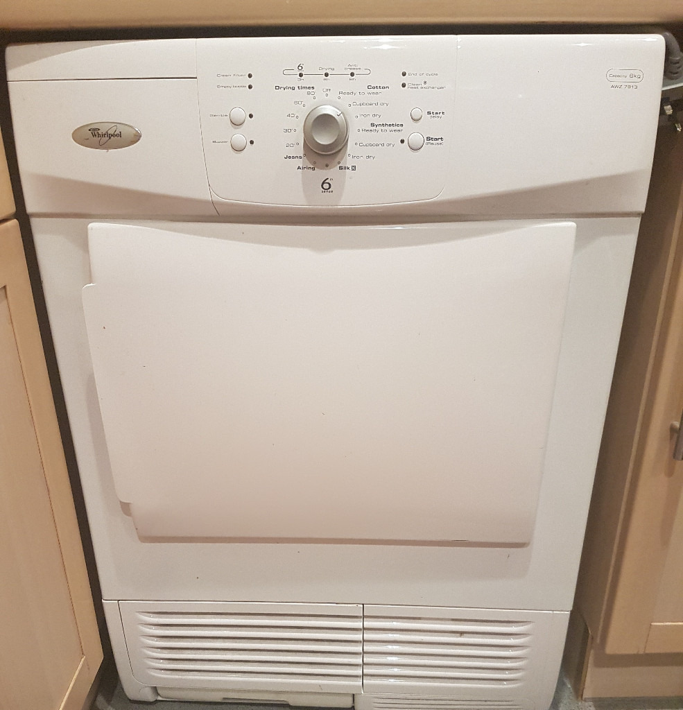 Whirlpool AWZ7913 White Condenser Tumble Dryer - FAULTY ...