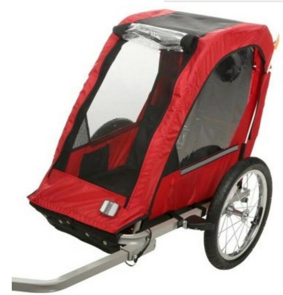 Single child seat bike tag along trailer (bought from Halford) in