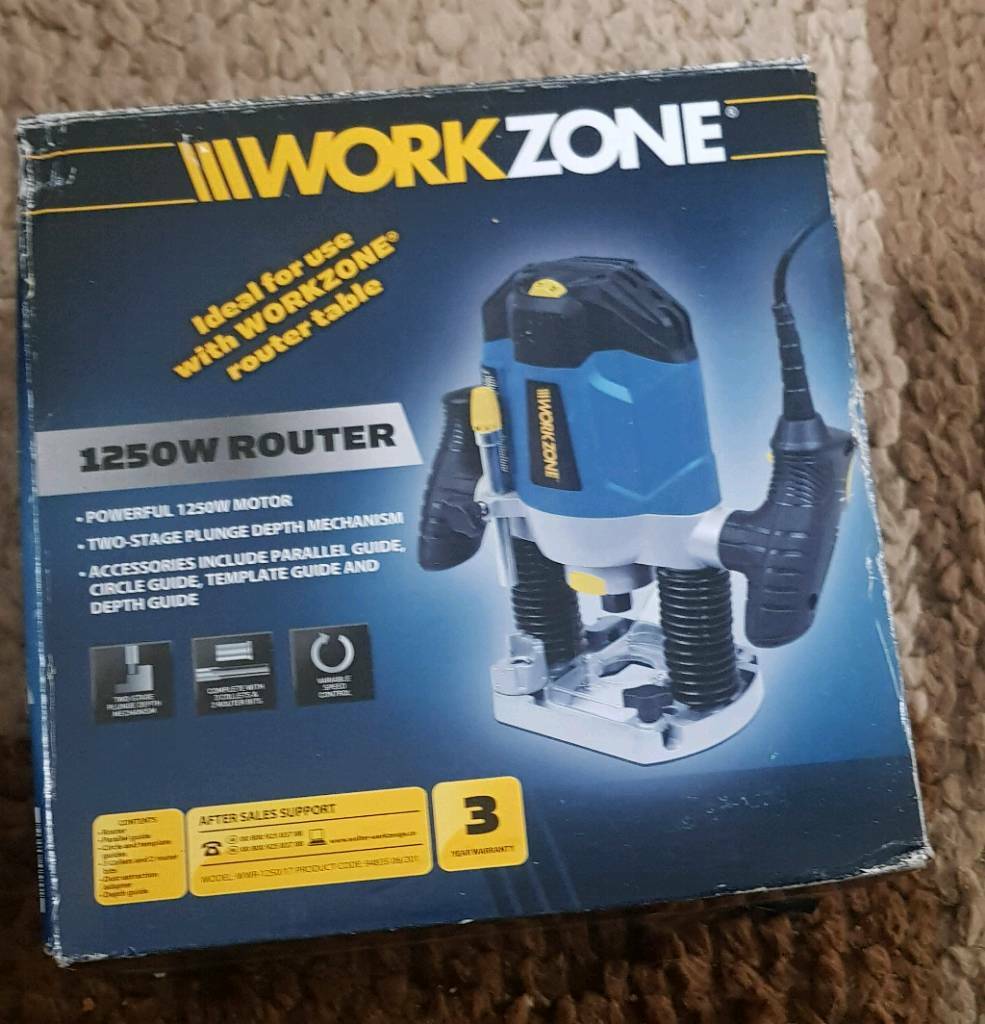 Workzone 1250w router in Risca, Newport Gumtree