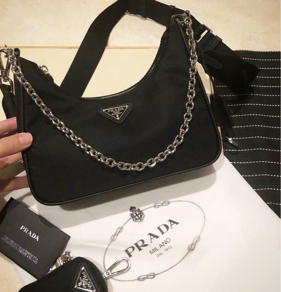 Prada Nylon Crossbody Shoulder Designer Bag in City of London, London