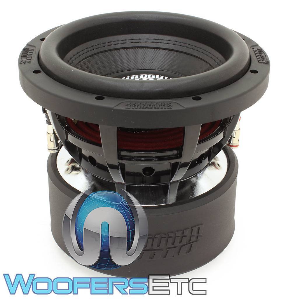 SUNDOWN AUDIO X8 V.3 D2 8" 800W RMS DUAL 2OHM CAR SUBWOOFER BASS