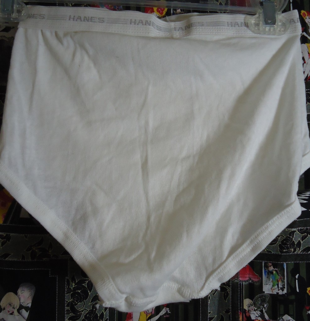 NOS Vtg Hanes Late 80s Hanes White RG 100% Cotton Tighty White Briefs 34 US Made