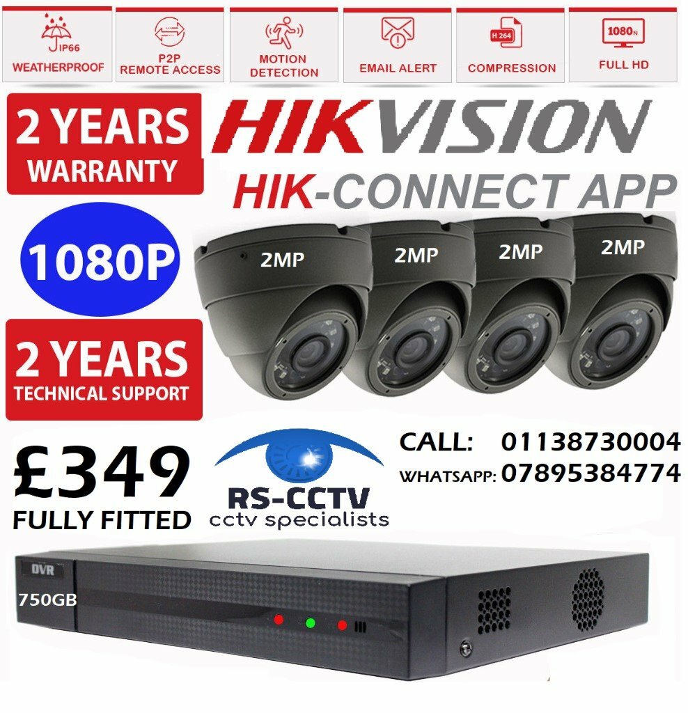 CCTV Installation Leeds HIKVISION in Leeds City Centre, West