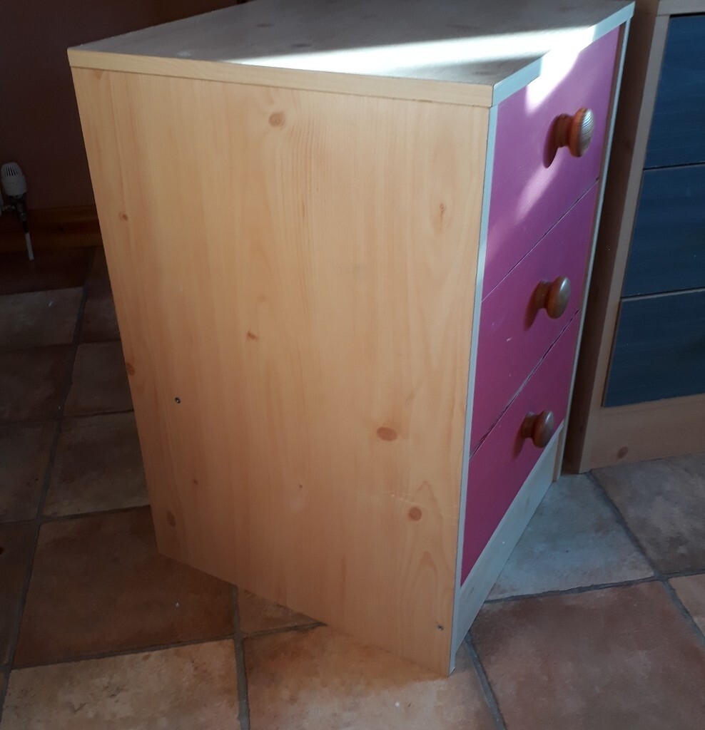 2 Argos Bedside Drawers Units In Coldstream Scottish Borders