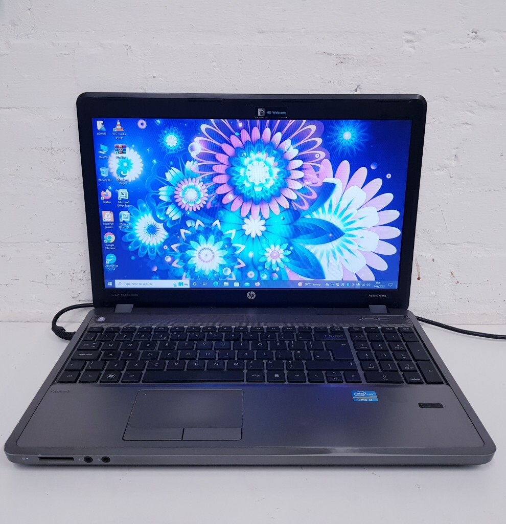 HP Laptop, Intel Core i32370M, Windows 10, 4GB RAM & 500GB HDD