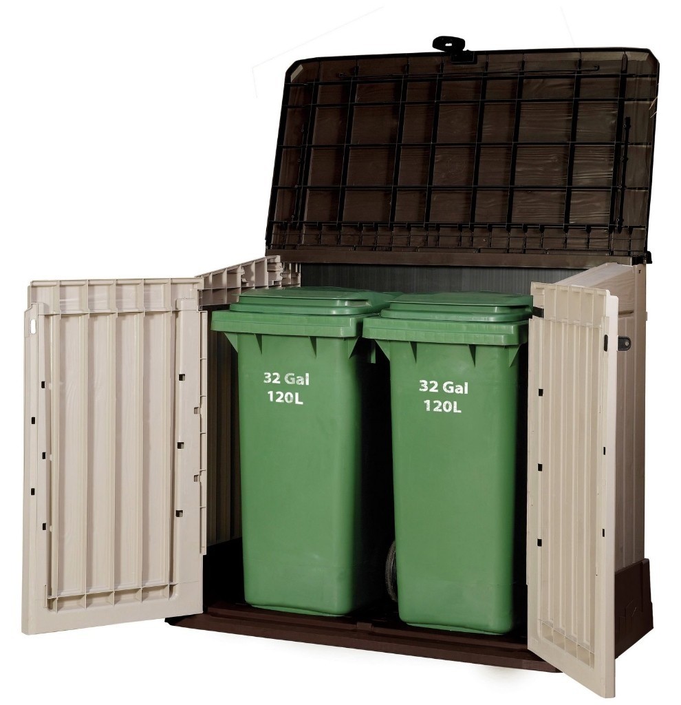 Keter Midi Garden Storage Wheelie bin, recycling, garden tools etc in Neath, Neath Port