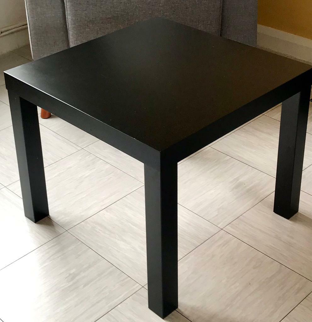 IKEA black side table. | in Ferryhill, County Durham | Gumtree
