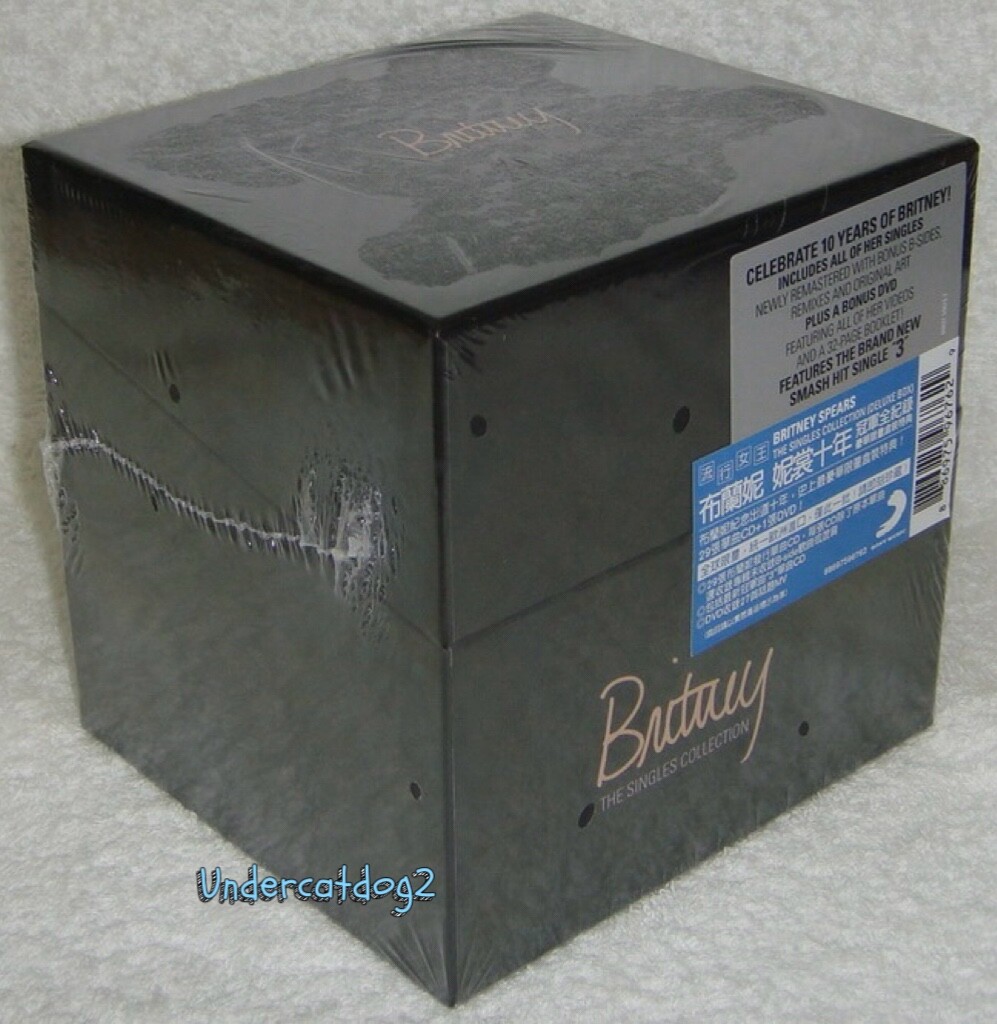 Britney Spears The Singles Collection (Deluxe Box) 29CD+DVD