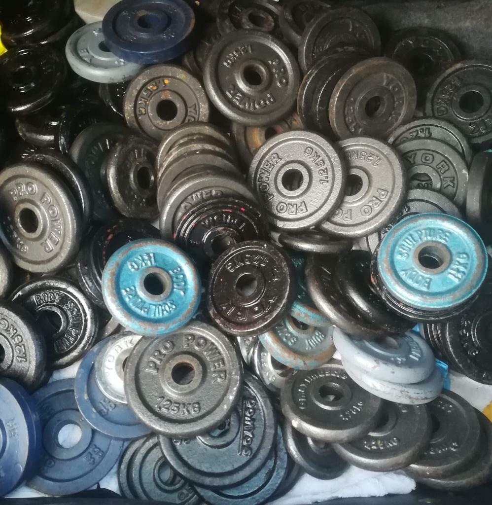Cast iron weights in Orrell, Manchester Gumtree