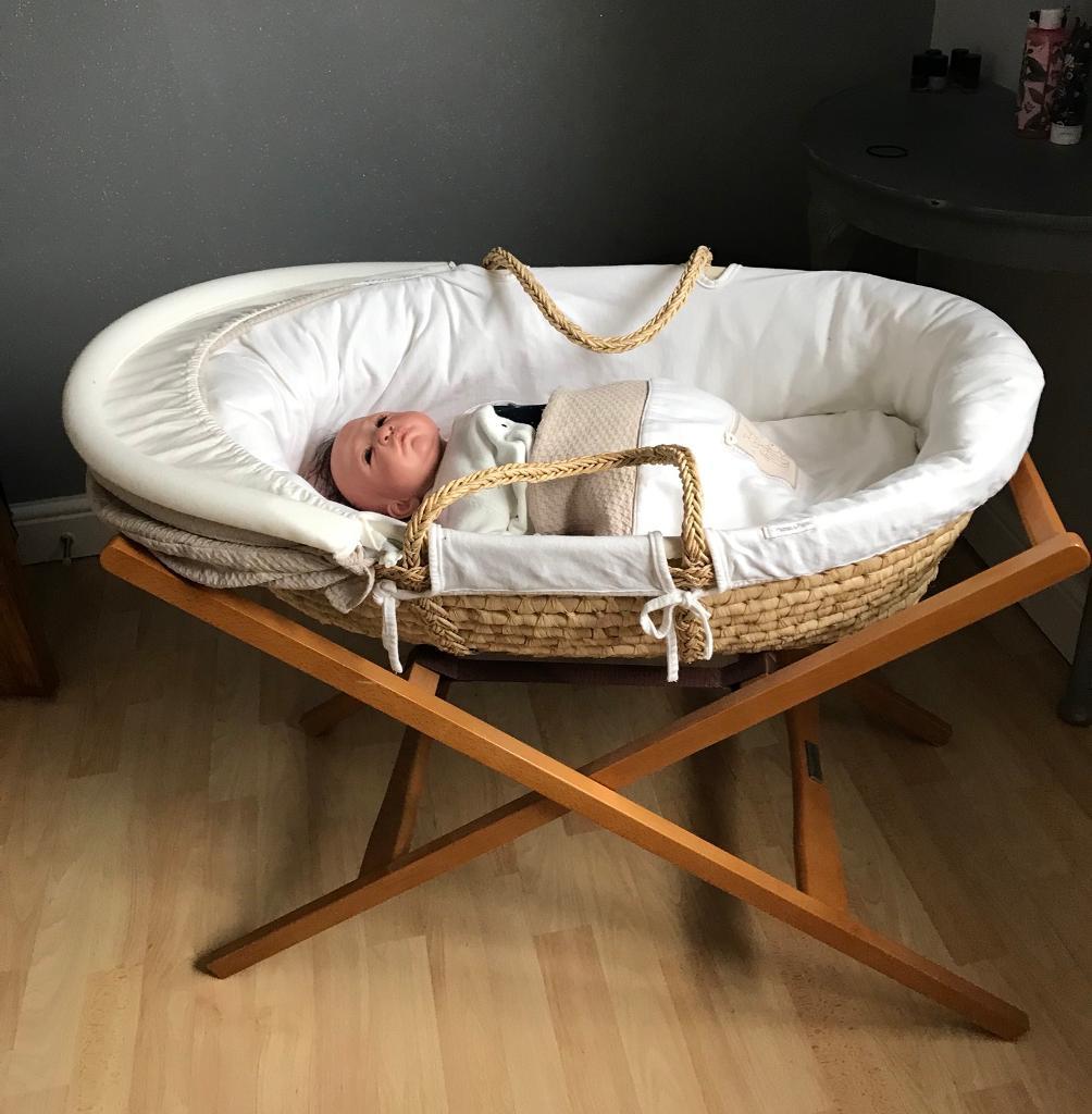 reborn moses basket