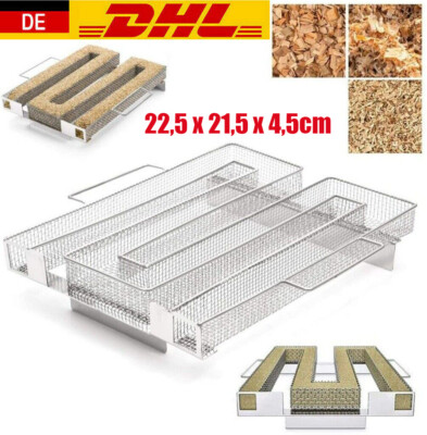 Sparbrand Kaltrauchgenerator Raucherzeuger Räucherschnecke Räucherspirale BBQ DE