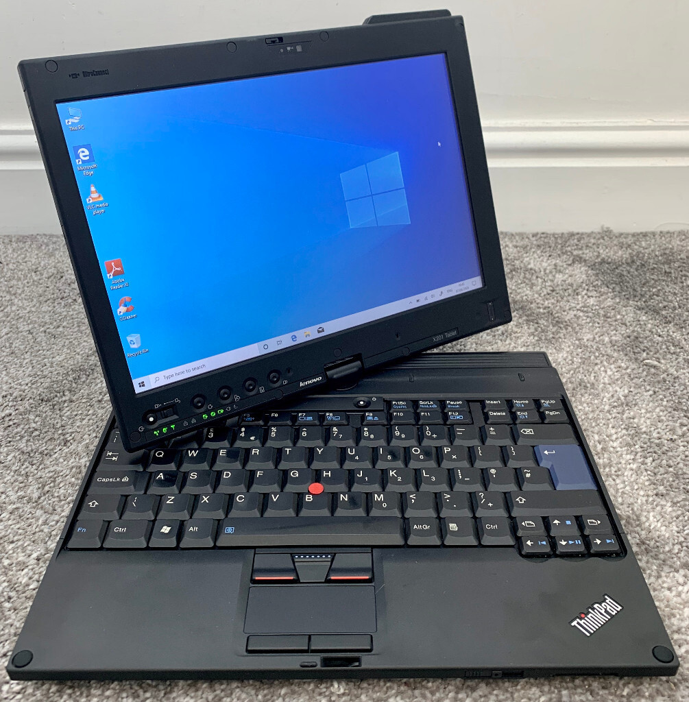 LENOVO X201 12.1" TABLET LAPTOP INTEL I7 QUAD CORE 8GB RAM 500GB HDD