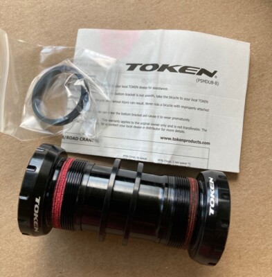 NEW Token DUB BB29BSA Threaded Bottom Bracket - English SRAM Black