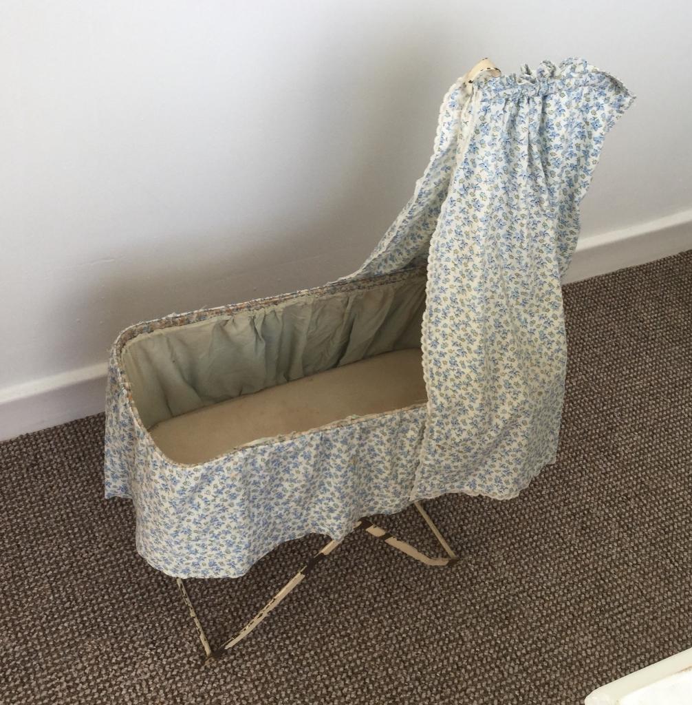 vintage dolls cot