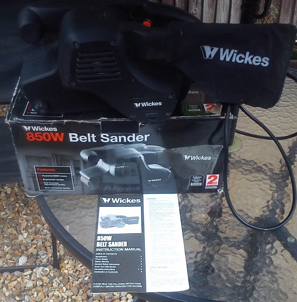 Wickes 850W Belt Sander in Biggleswade, Bedfordshire Gumtree