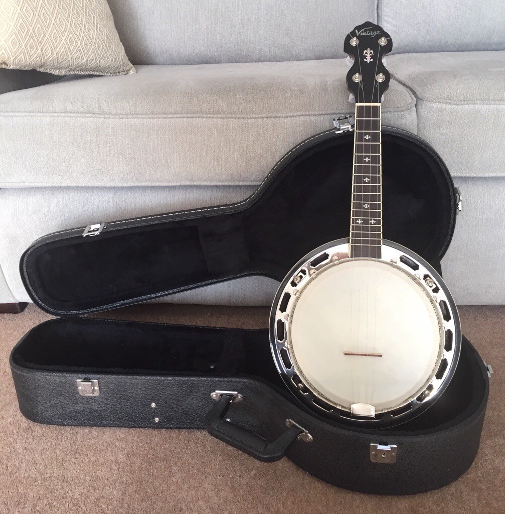 Ukulele banjo banjolele “vintage” adapted for formby style