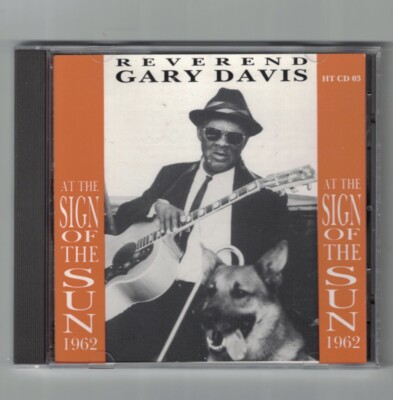 RARE BLUES At the Sign of the Sun by Rev. Gary Davis (CD-1990 Heritage (FRANCE))