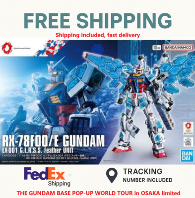 EXPO2025 Osaka Gundam RX-78F00/E Chem Recycle 1/144 Exclusive +