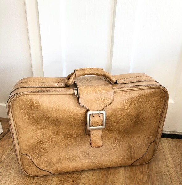 Vintage Leather Suitcase for sale in UK 98 used Vintage Leather Suitcases