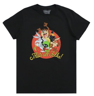 Looney Tunes Men's Officially Licensed That's All Folks