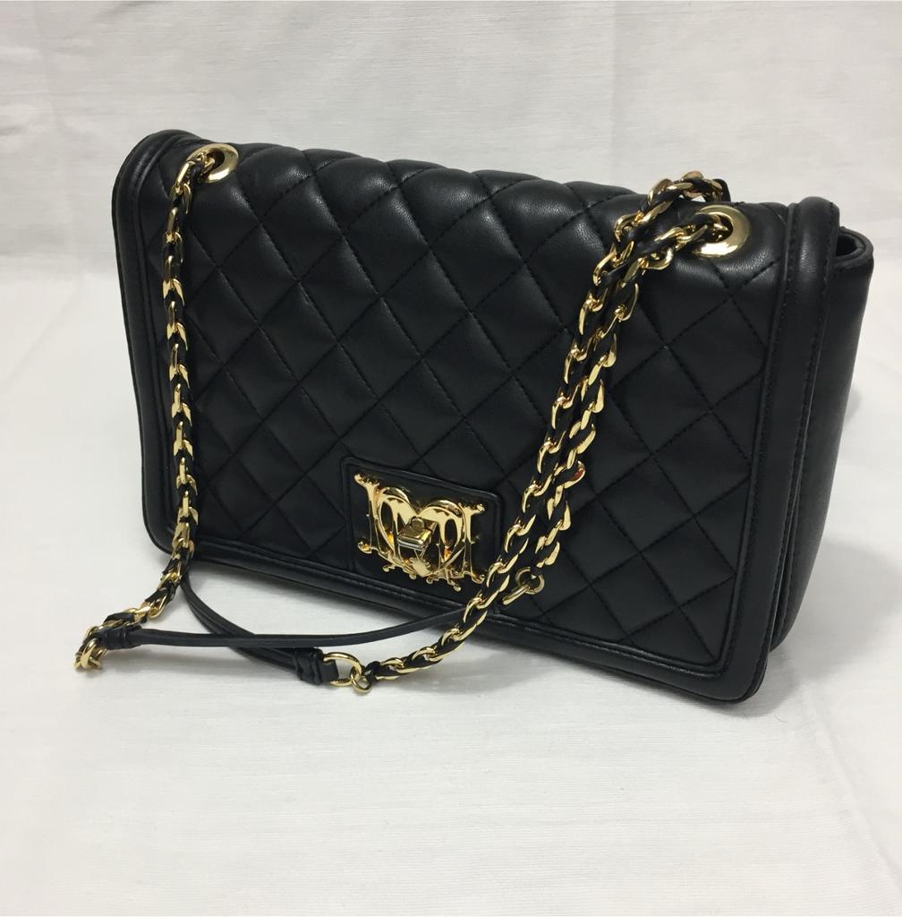 Love Moschino Quilted Pu Chain Shoulder Strap Shoulder Bag