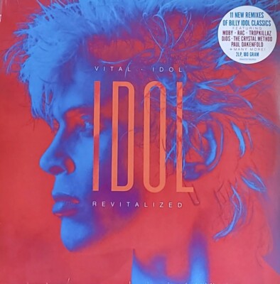 BILLY IDOL VITAL IDOL REVITALIZED - 180-GRAM VINYL 2-LP SET '' NEW, SEALED ''