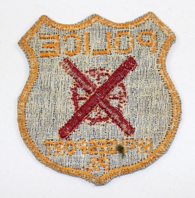 Rare Vintage McKeesport PA. Police Embroidered Patch