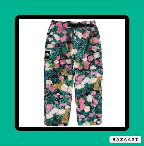 Pre-owned Supreme The North Face Trekking Zipped-off Belted Pants Floral - Size Large ✅✅✅ In Multicolor