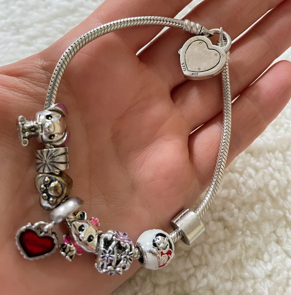 Pandora bracelet with charms 21cm | in 
