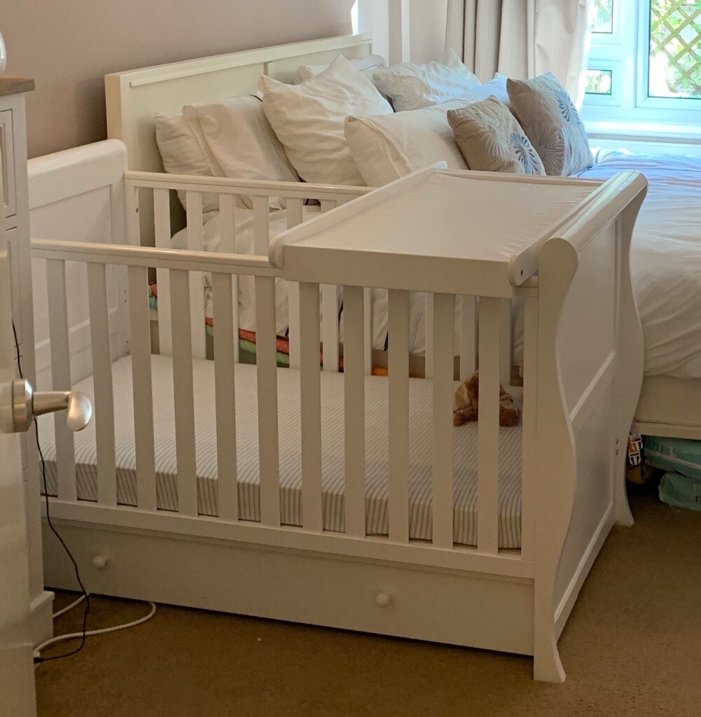 martha sleigh cot bed