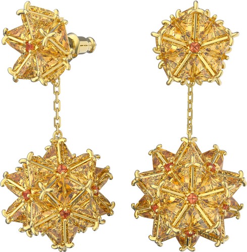 Женские серьги Swarovski Curiosa с желтым кристаллом Swarovski 5600499